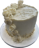 Buttercream Rose Cake